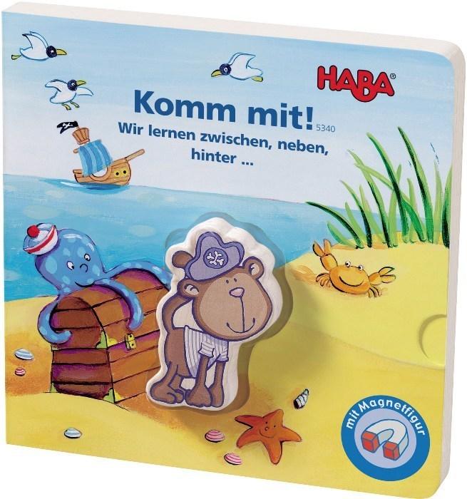 Игрушка-книжка "Найди клад" на немецком языке, Haba (5340)